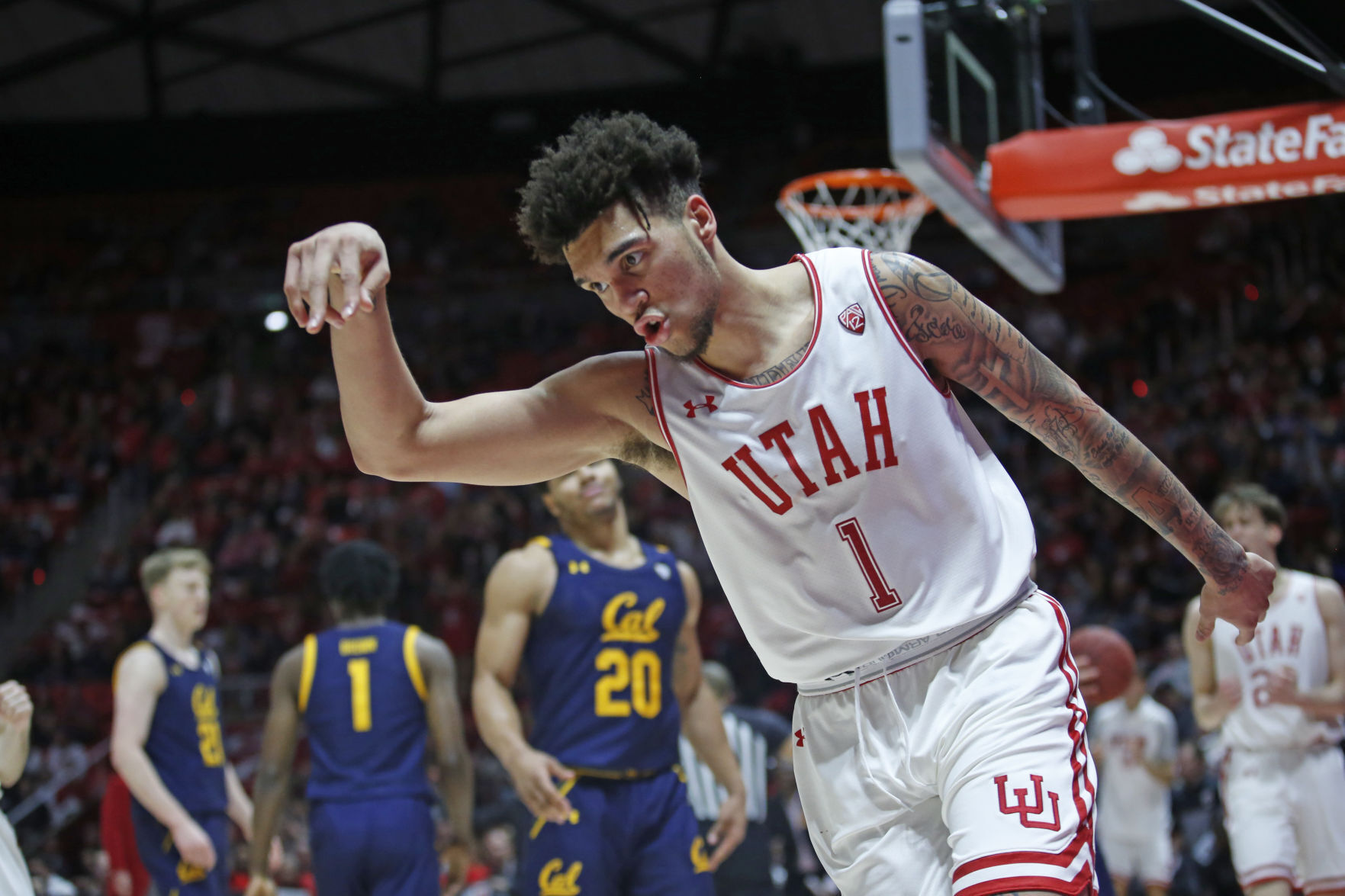 APTOPIX California Utah Basketball